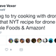 Illustration for article titled The Merger Pays Off: Under Amazon, Whole Foods Will Begin Selling Succulent Drone Meat In Winter 2017
